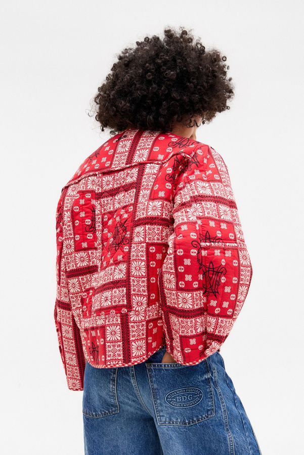 Slide View: 6: Damson Madder Macy Reversible Liner Jacket