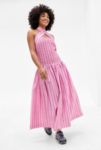 Thumbnail View 1: Damson Madder Mia Stripe Midi Dress