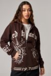 Vista en miniatura 1: Sudadera con Capucha Ed Hardy UO Exclusiva Contorno de Topo