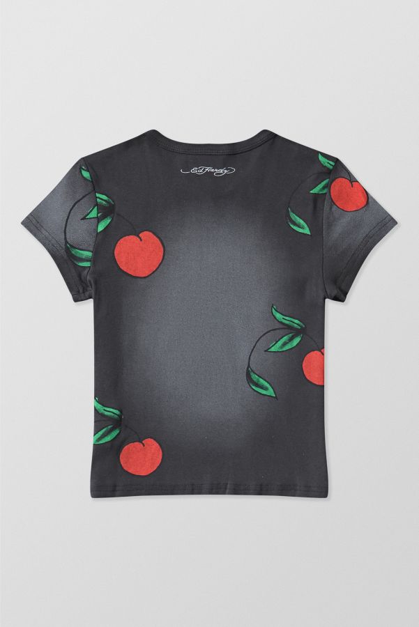 Slide View: 8: Ed Hardy UO Exklusiv Kirsche Baby T-Shirt