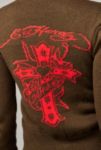 Thumbnail View 5: Ed Hardy UO Exclusive Heart Cross Cardigan