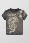 Thumbnail View 7: Ed Hardy - T-shirt court à imprimé dragon