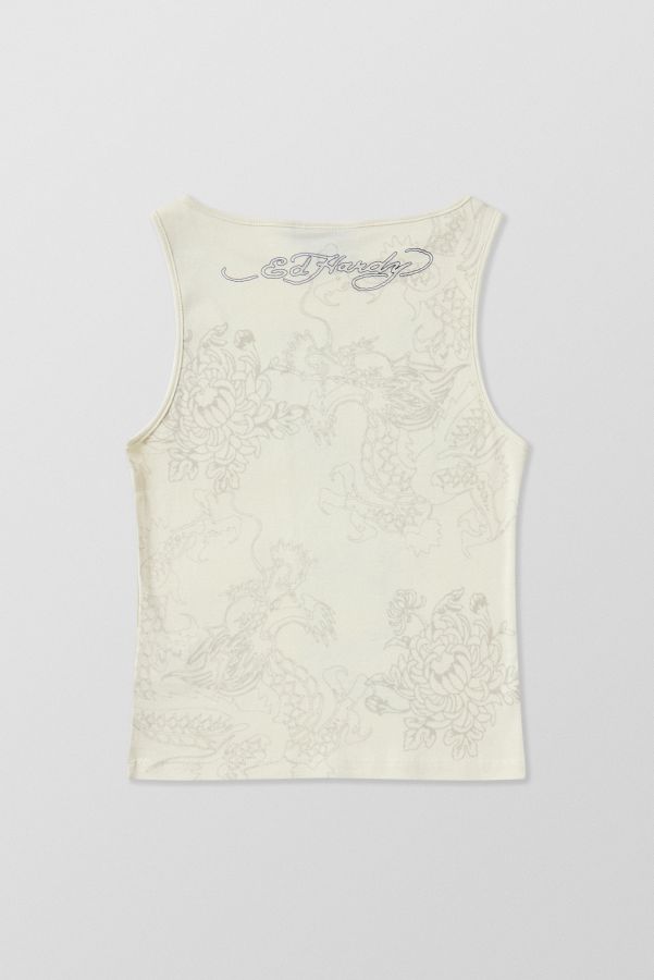 Vista diapositiva: 8: Canotta con Stampa di Drago Ed Hardy