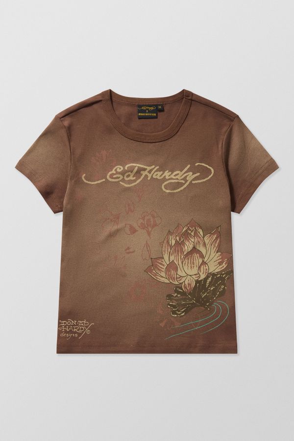 Vista diapositiva: 7: Ed Hardy UO Exclusive Maglietta Gentle Lotus per neonato