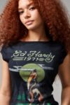 Visualizzazione miniature 2: Ed Hardy Howl Maglietta Rilassata