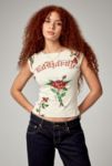 Thumbnail View 1: Ed Hardy UO Exclusive Slash Neck Top