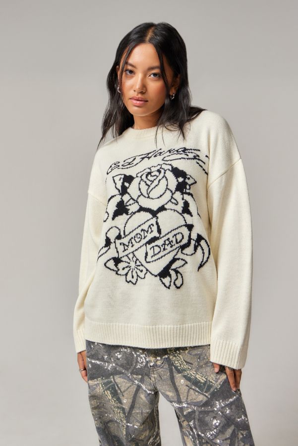 Vista diapositiva: 1: Maglione Mamma Maglia Ed Hardy UO Esclusiva