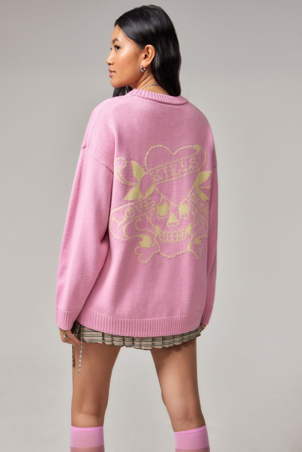 Vista de diapositivas: 1: Suéter Rosa Love Ed Hardy Exclusivo de UO