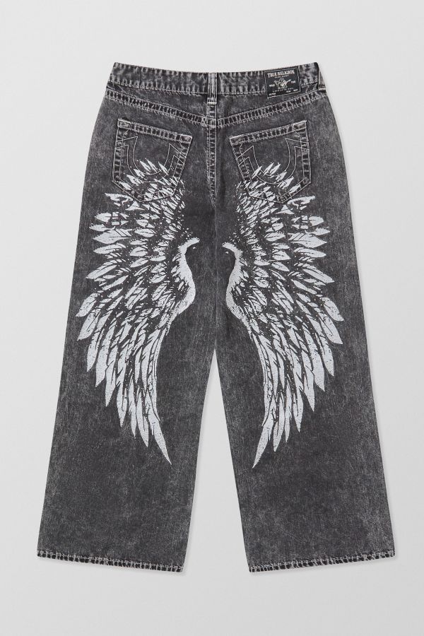 Slide View: 5: True Religion Black Wash Jessie Jeans