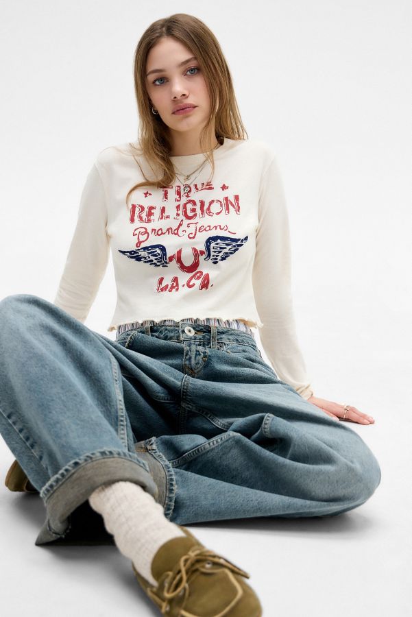 Slide View: 1: True Religion Langarm Baby T-Shirt