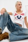 Visualizzazione miniature 5: T-Shirt Baby True Religion Scollo a V con Cristalli