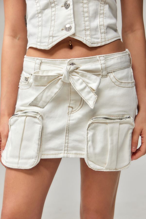 Vista diapositiva: 2: True Religion Sadie Cargo Minigonna