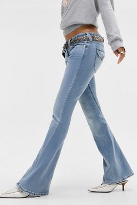 True Religion Blue Joey Flared Jeans