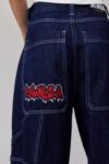 Thumbnail View 2: Minga London Streifen Weites-Bein Jeans