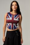 Thumbnail View 1: Minga London UK Flagge Muskelshirt