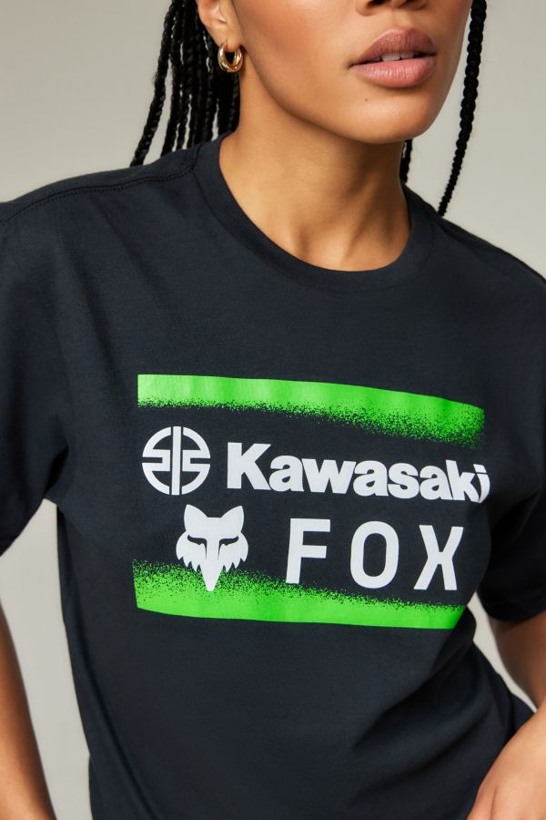 Vista diapositiva: 2: Fox x Kawasaki Maglietta