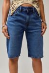 Thumbnail View 1: Diesel - Short ajusté en denim