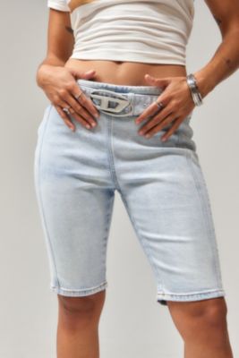 Diesel De-Ginny-S Capri in denim