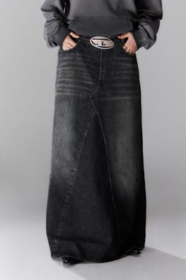 Diesel De Pago Denim Maxi Gonna