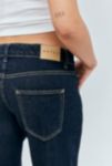 Thumbnail View 3: Motel Dunkelblau Denim Niedrige Taille Parallel Jeans