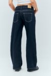 Thumbnail View 5: Motel Dunkelblau Denim Niedrige Taille Parallel Jeans