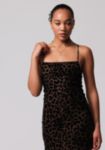 Thumbnail View 6: Motel Leoparden-Print Maxikleid