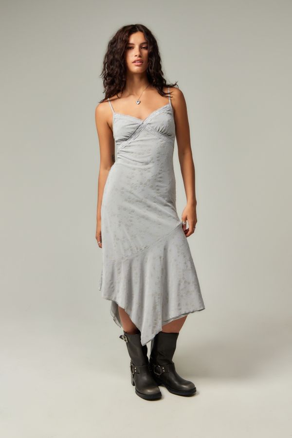 Slide View: 1: Motel Devon Asymmetrisches Midi-Kleid