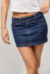 Thumbnail View 1: Motel Low Rise Denim Mini Skirt