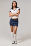 Thumbnail View 2: Motel Low Rise Denim Mini Skirt