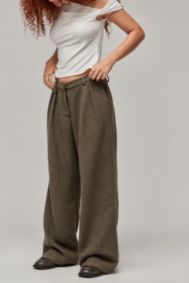 Motel Nailaka Taupe Tailored Trouser