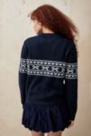 Visualizzazione miniature 5: Maglione Motel Namirta Lavorato a Maglia con Fiocco Fairisle