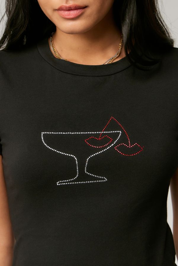 Slide View: 2: Motel Martini Baby T-Shirt