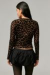 Thumbnail View 4: Motel UO Exklusiv Leopardenmuster Strickjacke