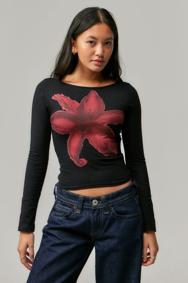 Slide View: 1: Motel UO Exklusives Ambon Blumen Top