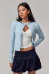 Thumbnail View 1: Motel Wunara Schleifen Blau Strickjacke