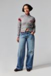 Thumbnail View 3: Jeans Amples Taille Basse Bleu Poudre Motel