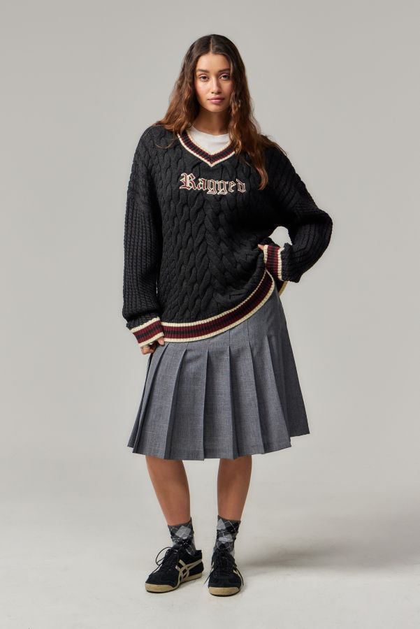 Vista diapositiva: 3: Maglione Dweeb in Maglia a Trecce Ragged Priest Esclusiva UO