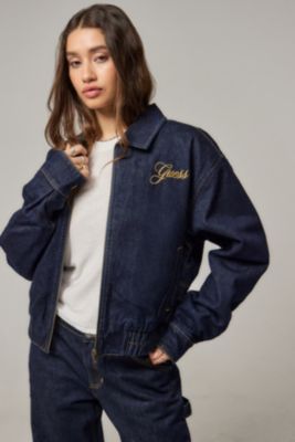 Veste Bombardier en Denim Guess