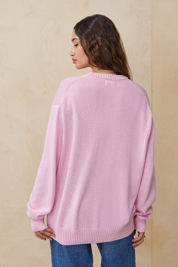 Slide View: 4: Guess UO Exclusive Pink Triangle Jumper