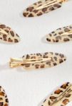 Thumbnail View 3: Leopard Print Creaseless Hair Clip Set