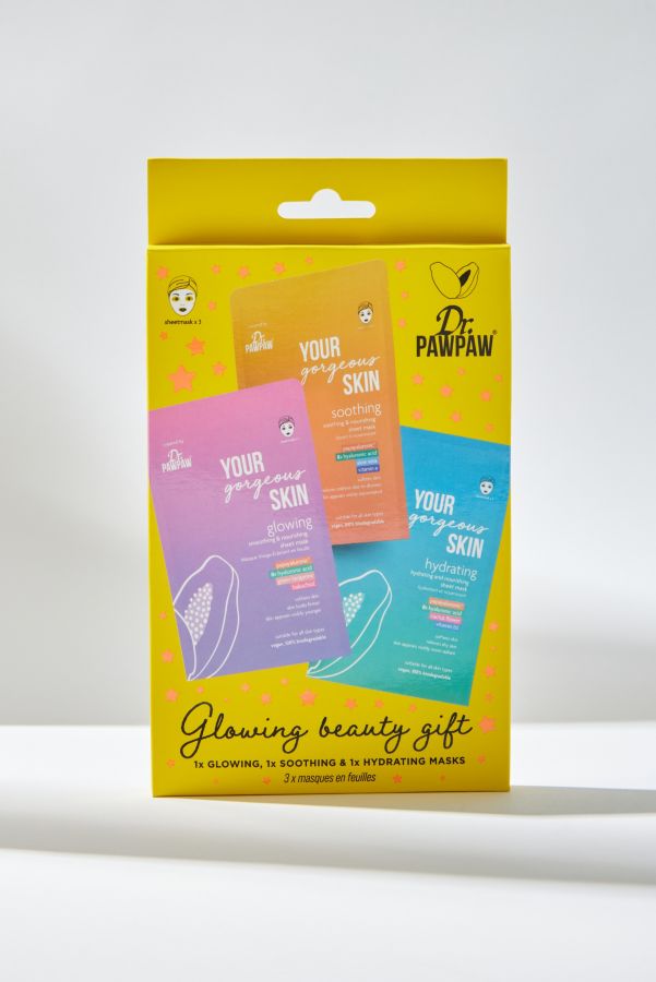 Slide View: 2: Dr. PAWPAW Face Mask Glowing Beauty Gift Set