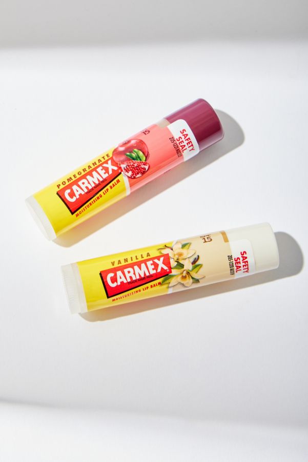 Vista diapositiva: 2: Carmex SP15 Balsamo labbra al gusto di vaniglia 