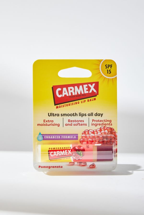 Vista diapositiva: 3: Carmex SP15 Balsamo labbra al gusto di melograno