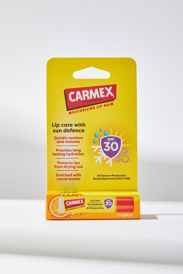 Slide View: 2: Carmex - Baume à lèvres parfum tropical SPF30