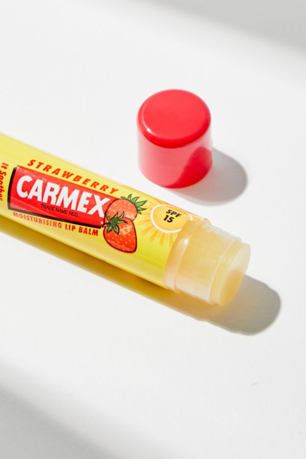 Vista de diapositivas: 2: Carmex Barra de bálsamo labial de fresa SPF15