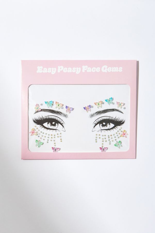 Slide View: 4: Butterfly Easy Peasy Face Gems