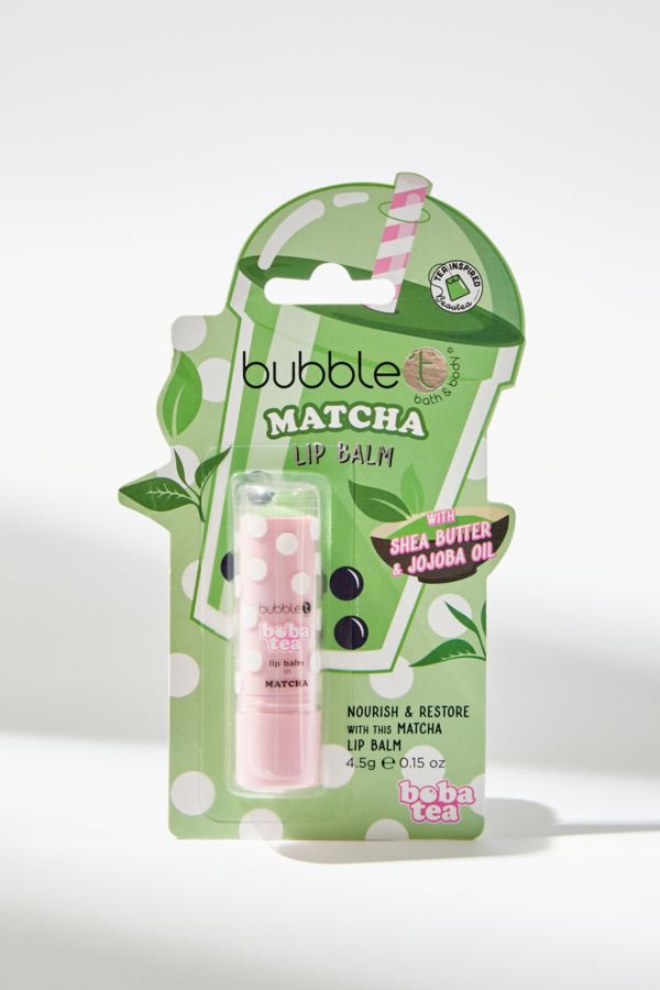 Slide View: 1: Bubble T Boba Tea Matcha Lip Balm