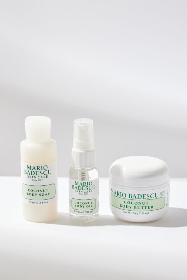 Slide View: 1: Mario Badescu Kokosnuss Körper Reise Trio