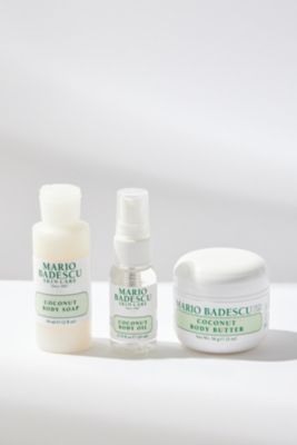 Trio de Voyage pour le Corps à la Noix de Coco Mario Badescu