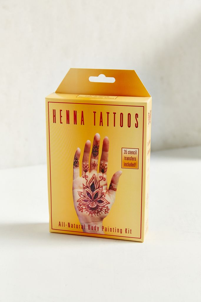 Henna Tattoo Kit Urban Outfitters UK